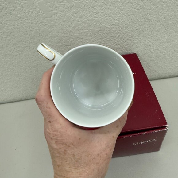 Mikasa Holiday Traditions Coffee Tea Mug Cups Set of 4 Christmas L3475 - Picture 3 of 6